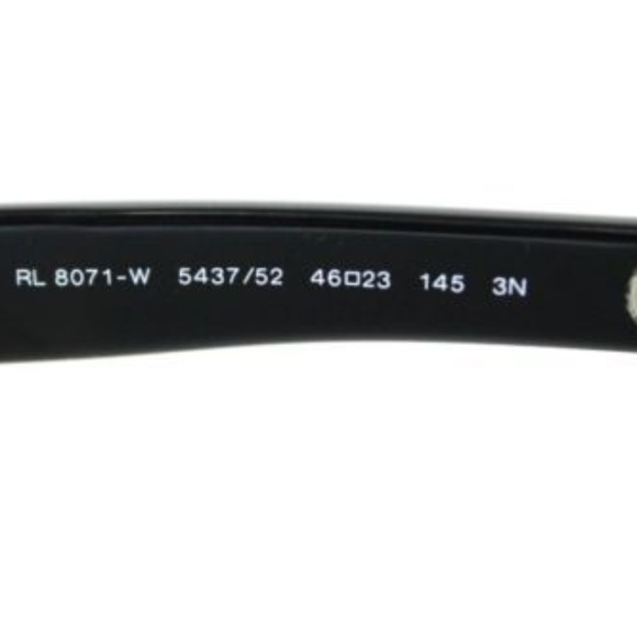 Ralph Lauren Classic Round Sunglasses Key hole - Picture 7 of 7
